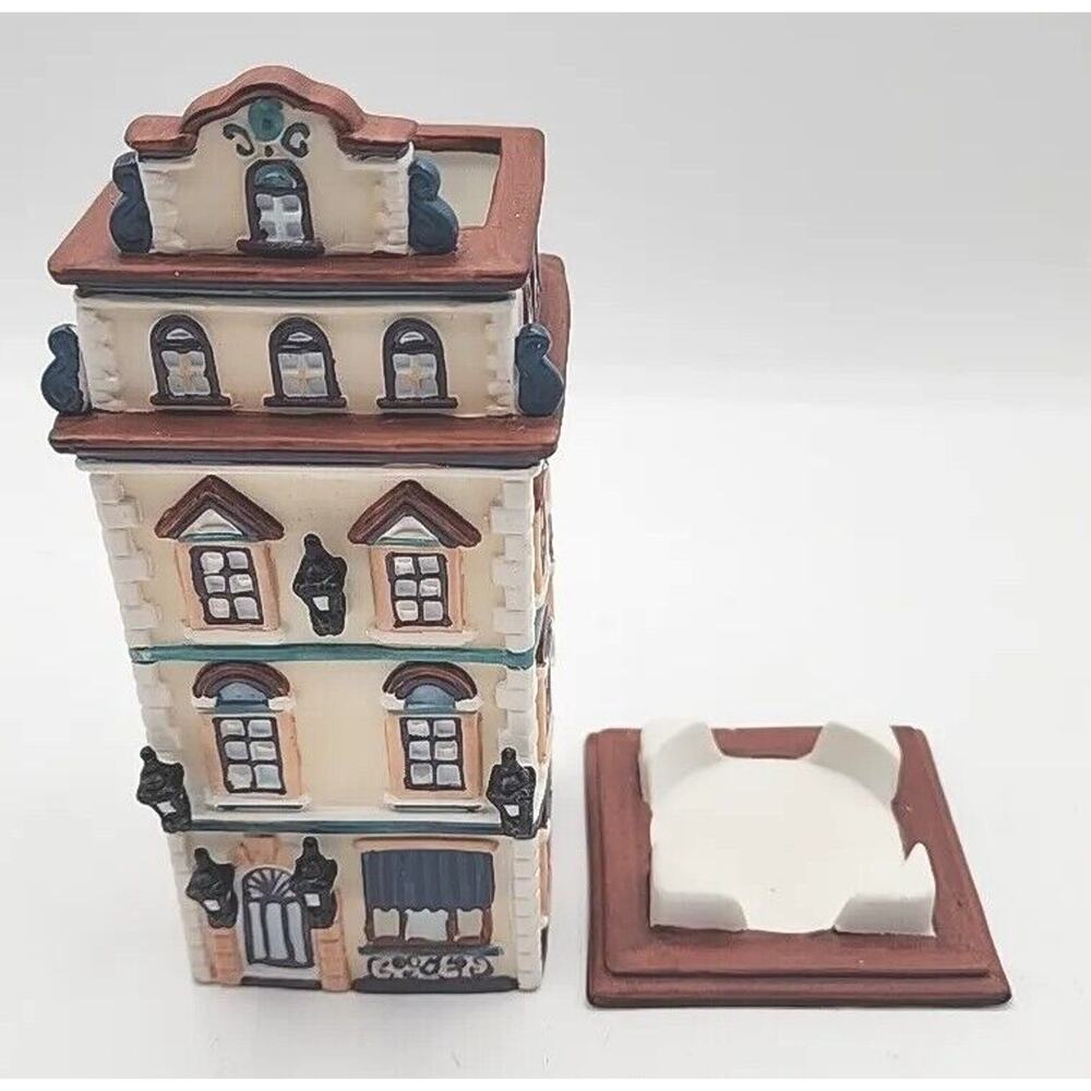 PartyLite P8274 Cafe Prague Tealight Candle Holder Hand Painted in Box P8A/P8274 - Picture 5 of 7